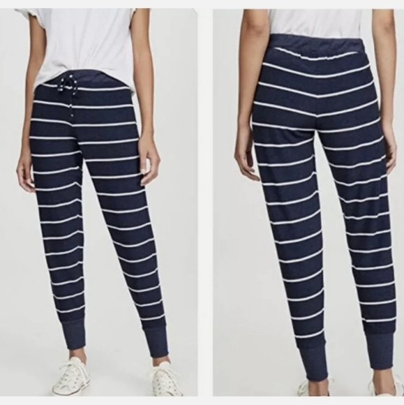 Chaser Cozy Stripe Jogger Size Medium NWT